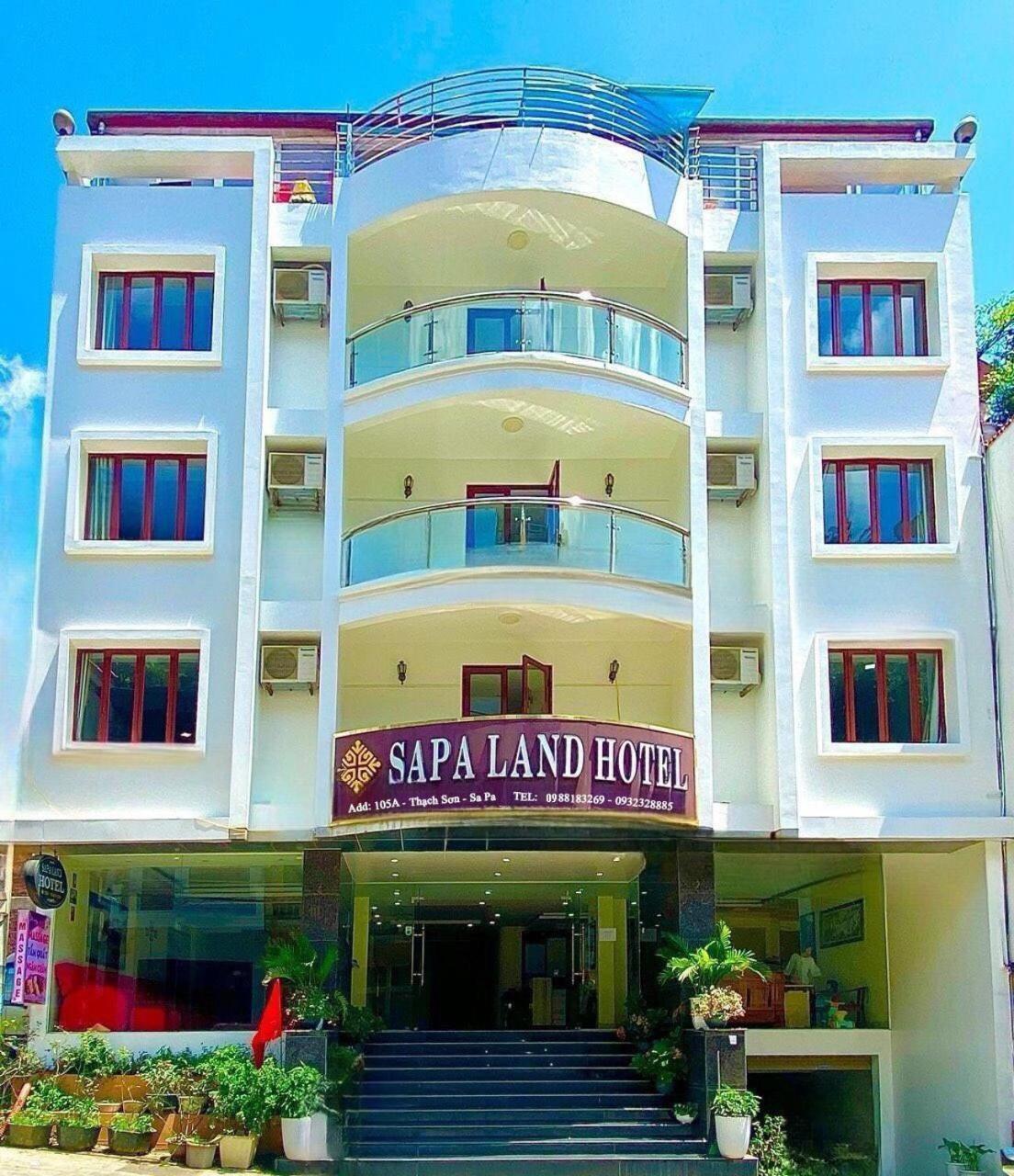 Sapa Land Hotel Eksteriør billede